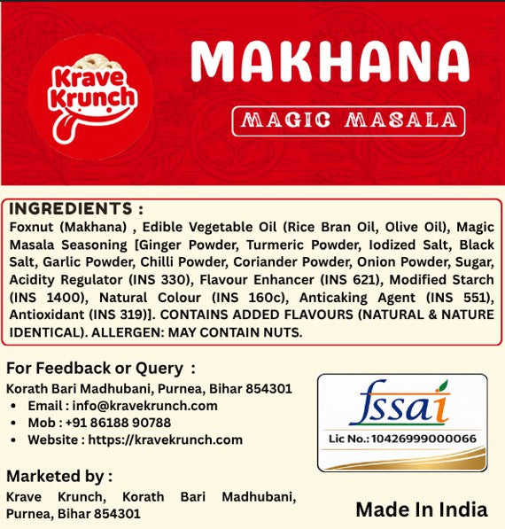 Magic Masala Flavoured Makhana