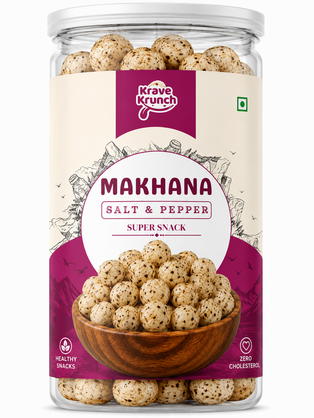 Salt & Pepper Flavoured Makhana