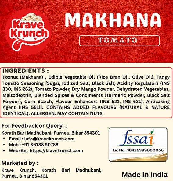 Tomato Flavoured Makhana